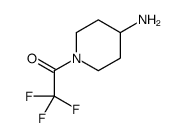 1-(4-aminopiperidin-1-yl)-2,2,2-trifluoroethanone Structure