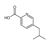 5-isobutyl-pyridine-2-carboxylic acid结构式