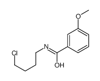 N-(4-chlorobutyl)-3-methoxybenzamide结构式