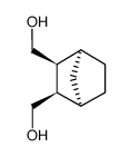 cis-endo-2,3-bis(hydroxymethyl)bicyclo[2.2.1]heptane结构式