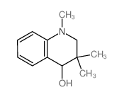 1,3,3-trimethyl-2,4-dihydroquinolin-4-ol structure