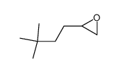 (3,3-dimethylbutyl)oxirane Structure