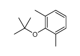1,3-dimethyl-2-[(2-methylpropan-2-yl)oxy]benzene结构式