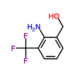 [2-Amino-3-(trifluoromethyl)phenyl]methanol结构式