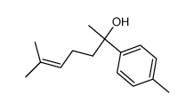 2-(4-methylphenyl)-6-methyl-3-hepten-2-ol Structure