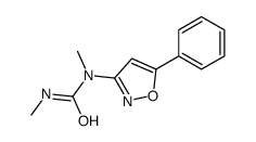 1,3-dimethyl-1-(5-phenyl-1,2-oxazol-3-yl)urea结构式