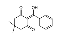 2-[hydroxy(phenyl)methylidene]-5,5-dimethylcyclohexane-1,3-dione Structure