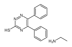 5,6-diphenyl-2H-1,2,4-triazine-3-thione,ethanamine Structure