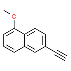 Naphthalene, 6-ethynyl-1-methoxy- (9CI)结构式