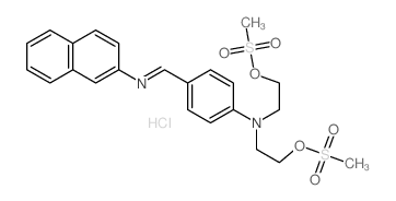 Ethanol,2,2'-[[4-[(2-naphthalenylimino)methyl]phenyl]imino]bis-, dimethanesulfonate(ester), monohydrochloride (9CI) picture