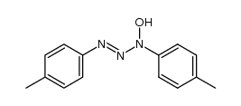 3-hydroxy-1,3-di-p-tolyl-1-triazene结构式