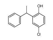 dl-4-chloro-2-(alpha-methylbenzyl)phenol结构式