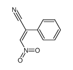 Z-α-Cyano-β-nitrostyrol Structure