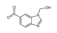 1H-Benzimidazole-1-methanol,6-nitro-(9CI)结构式