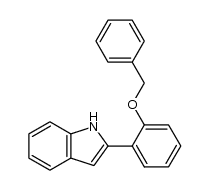 2-(2-(benzyloxy)phenyl)-1H-indole Structure