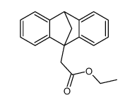 [9,10-dihydro-9,10-methano-9-anthryl]acetic acid ethyl ester结构式