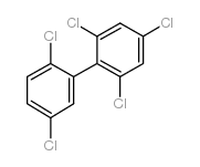 2,2',4,5',6-Pentachlorobiphenyl Structure