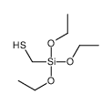 (Mercaptomethyl)triethoxysilane structure