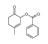 (3-methyl-6-oxocyclohex-2-en-1-yl) benzoate Structure