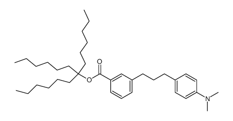 Trihexylmethylbenzoat Structure