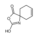 3-oxa-1-azaspiro[4.5]dec-7-ene-2,4-dione结构式