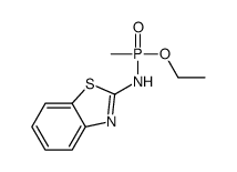N-[ethoxy(methyl)phosphoryl]-1,3-benzothiazol-2-amine结构式