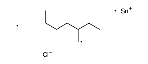 chloro-(2-ethylhexyl)-dimethylstannane Structure