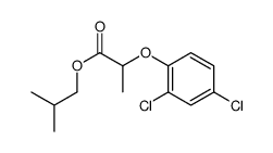 isobutyl 2-(2,4-dichlorophenoxy)propionate structure