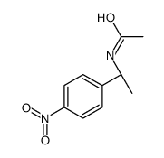 N-[(1R)-1-(4-nitrophenyl)ethyl]acetamide Structure