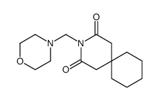 3-(morpholin-4-ylmethyl)-3-azaspiro[5.5]undecane-2,4-dione Structure