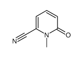 1-methyl-6-oxopyridine-2-carbonitrile结构式