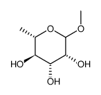 MethylL-rhamnopyranoside structure