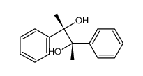 (2S,3S)-2,3-diphenylbutane-2,3-diol结构式