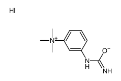 [3-(carbamoylamino)phenyl]-trimethylazanium,iodide Structure
