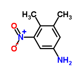 3,4-Dimethyl-5-nitroaniline structure