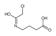 4-[(2-chloroacetyl)amino]butanoic acid Structure
