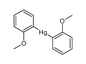 bis(o-methoxyphenyl)mercury Structure