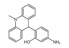 5-amino-2-(10-methyl-9H-acridin-9-yl)phenol Structure