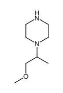 Piperazine, 1-(2-methoxy-1-methylethyl)- (9CI) structure