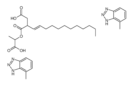 mono(1-carboxyethyl) hydrogen 2-dodecenylsuccinate, compound with 4(or 5)-methyl-1H-benzotriazole (1:2) picture