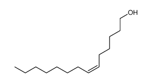 (Z)-6-tetradecen-1-ol Structure