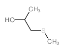 2-Propanol,1-(methylthio)- Structure