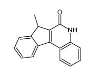 7-methyl-5H-indeno[2,1-c]quinolin-6(7H)-one结构式