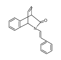 1,4-etheno-2-(2-trans-phenylvinyl)-3-oxo-1,2,3,4-tetrahydroisoquinoline Structure