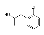 1-(2-chlorophenyl)propan-2-ol结构式