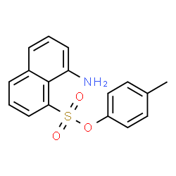 8-amino-1-(p-tolyl)naphthalenesulphonic acid结构式