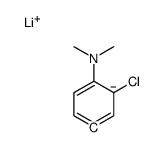 lithium,2-chloro-N,N-dimethylbenzene-4-id-1-amine结构式
