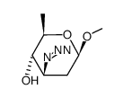methyl 3-azido-2,3,6-trideoxy-β-D-arabino-hexopyranoside结构式