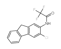 N-(3-chloro-9H-fluoren-2-yl)-2,2,2-trifluoro-acetamide structure