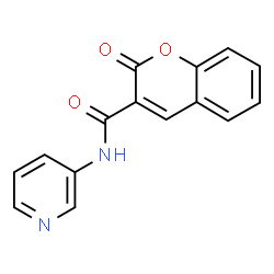 2-oxo-N-pyridin-3-ylchromene-3-carboxamide Structure